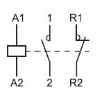 simbolo electrico contactor abierto cerrado